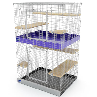 Chinchilla Mansion Second Level Upgrade Quality Cage Crafters 