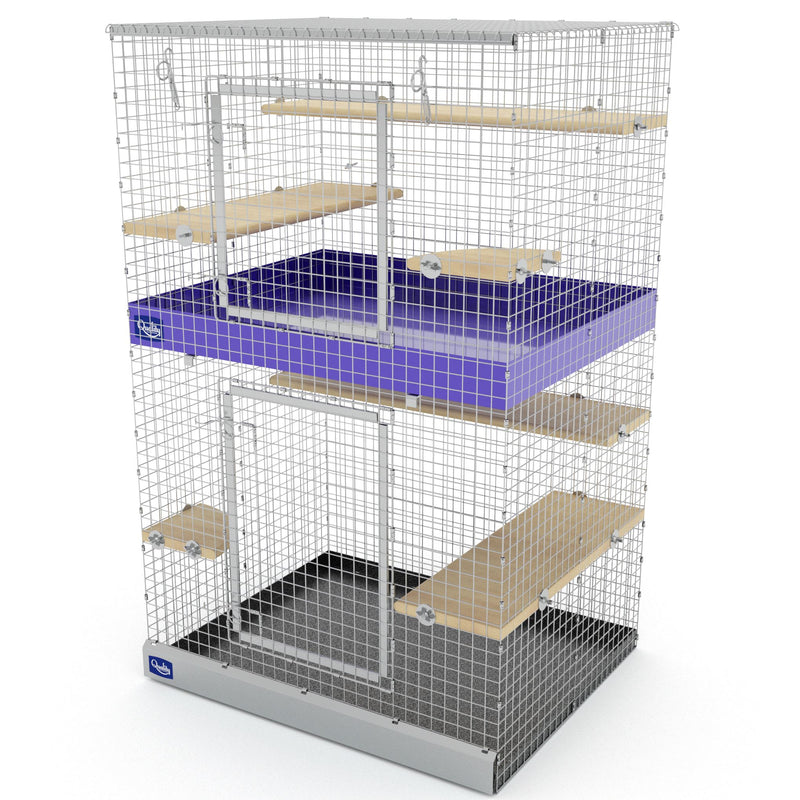 Chinchilla Mansion Second Level Upgrade Quality Cage Crafters 