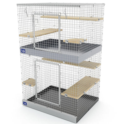 Chinchilla Mansion Second Level Upgrade Quality Cage Crafters 