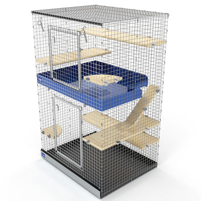 Chinchilla Mansion Second Level Upgrade Quality Cage Crafters 