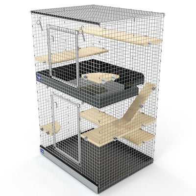 Chinchilla Mansion Second Level Upgrade Quality Cage Crafters 