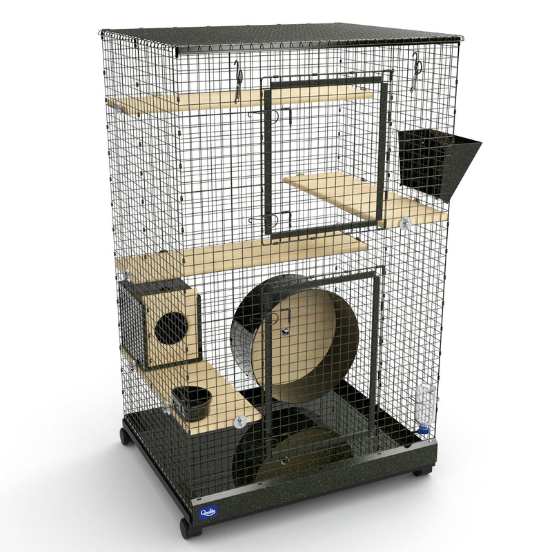 Quality Cage Crafters Stardust Mansion - 48" Tall Starter Bundle