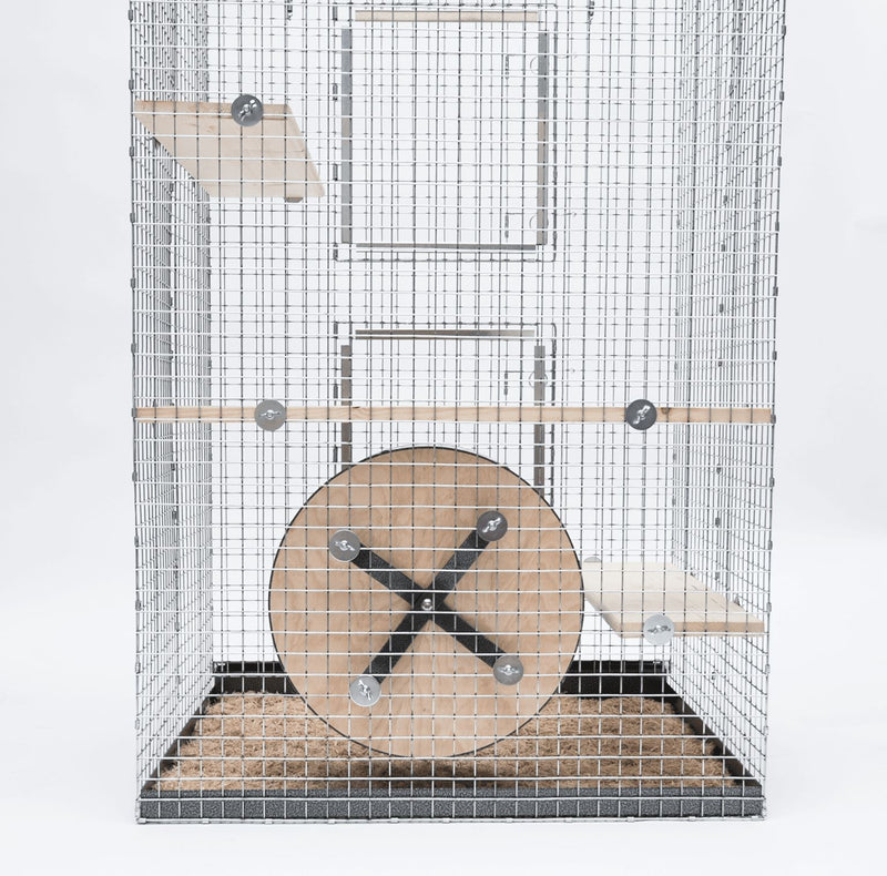 Chin Spin 15" Chinchilla Exercise Wheel Exercise Wheels Quality Cage Crafters 